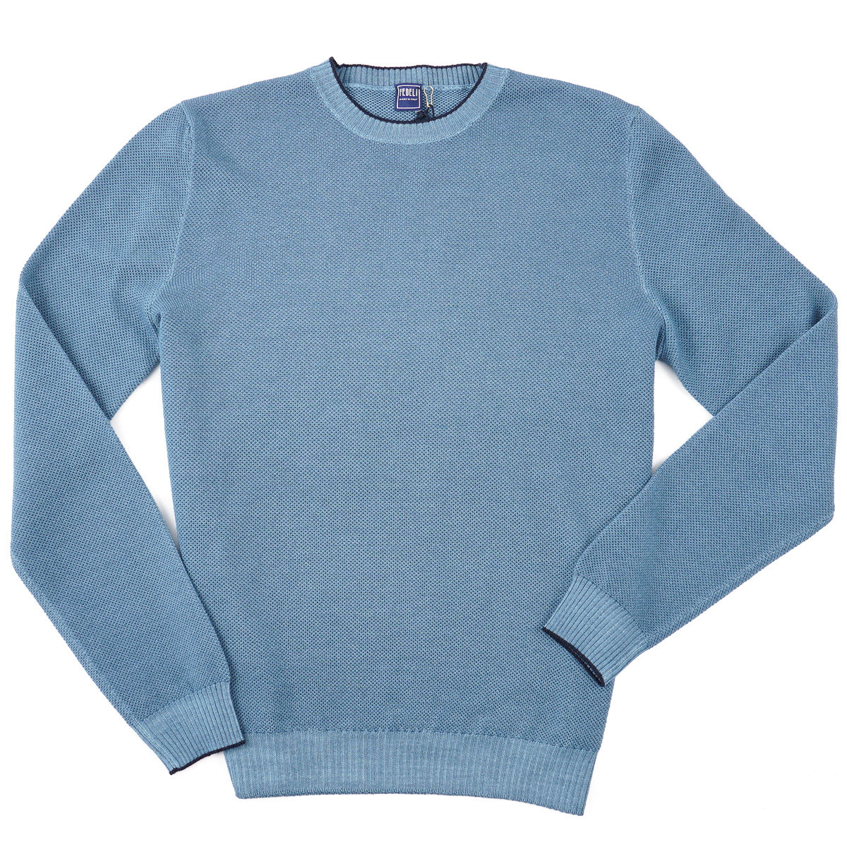 Fedeli Pique Knit Merino Wool Sweater - Top Shelf Apparel