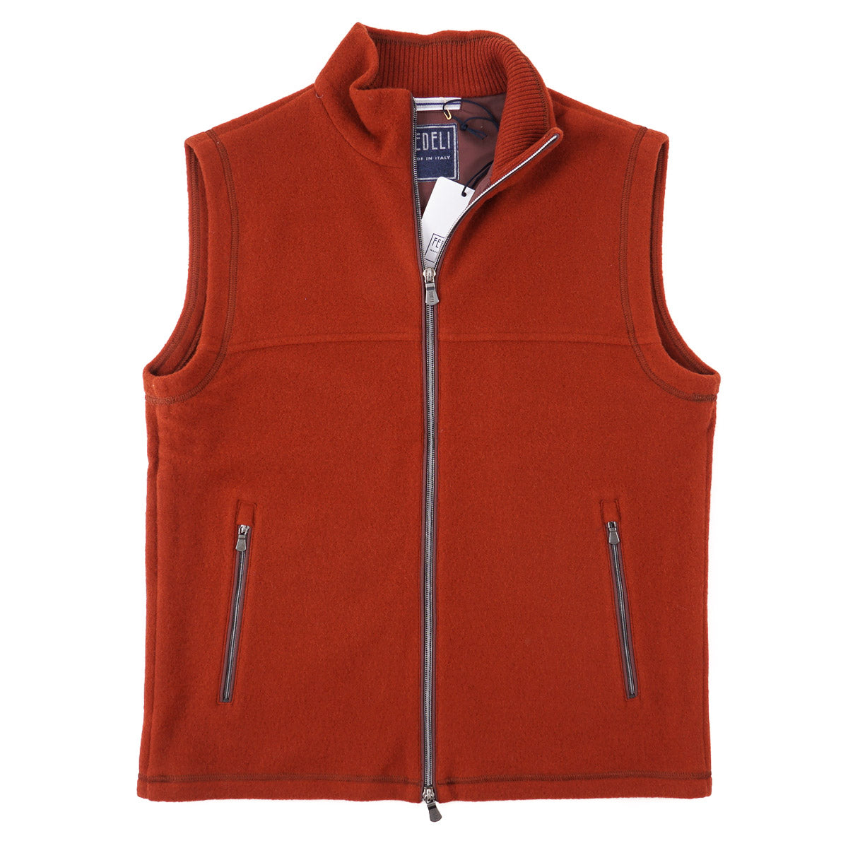 Fedeli 'Par' Knit Cashmere Vest - Top Shelf Apparel