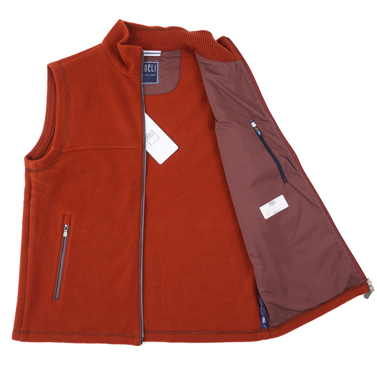 Fedeli 'Par' Knit Cashmere Vest - Top Shelf Apparel