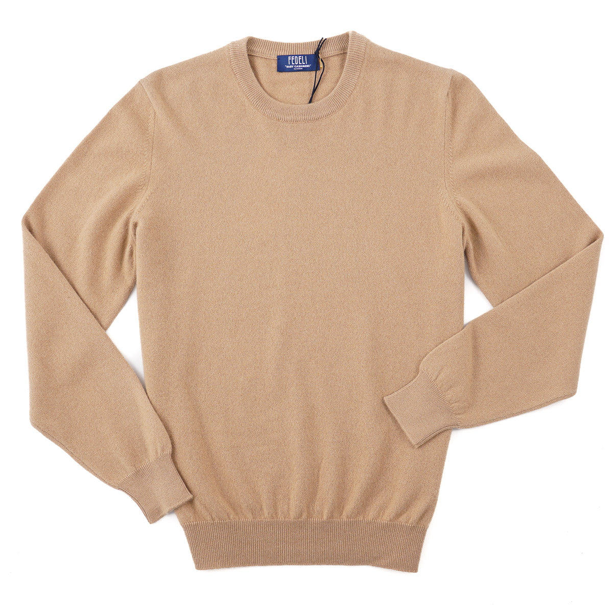 Fedeli Slim-Fit Baby Cashmere Sweater - Top Shelf Apparel