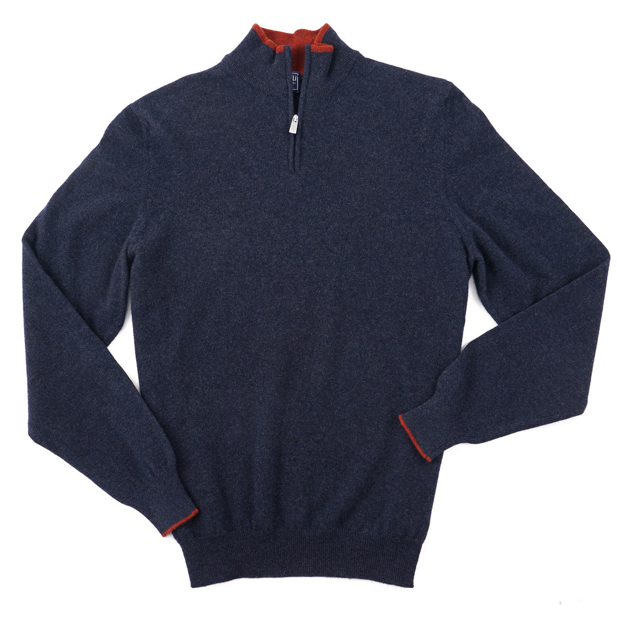 Fedeli Quarter-Zip Wool-Cashmere Sweater - Top Shelf Apparel