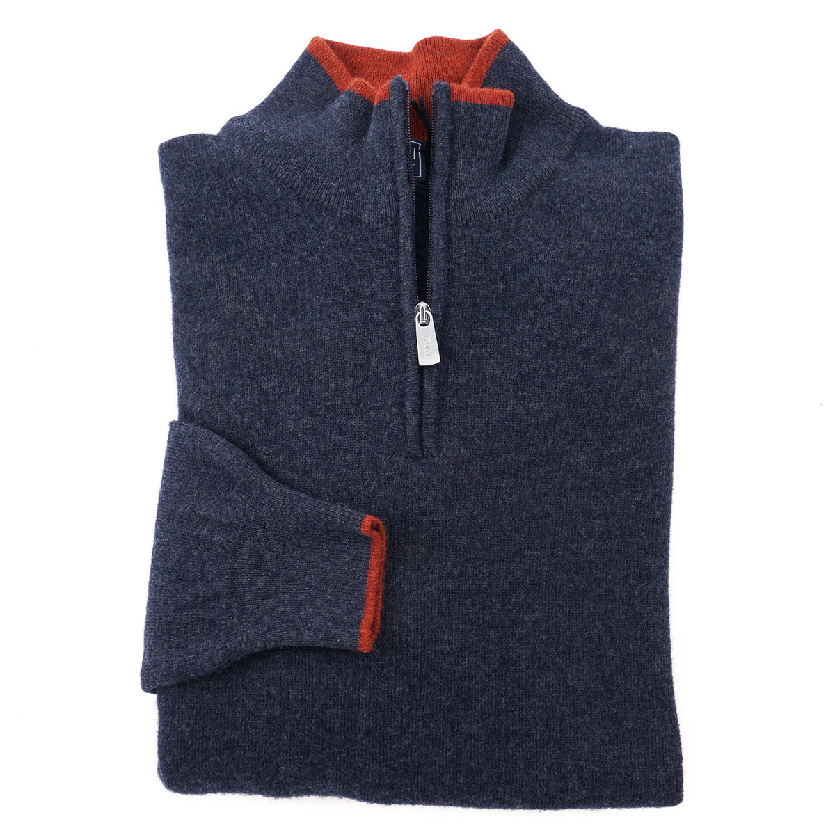 Fedeli Quarter-Zip Wool-Cashmere Sweater - Top Shelf Apparel