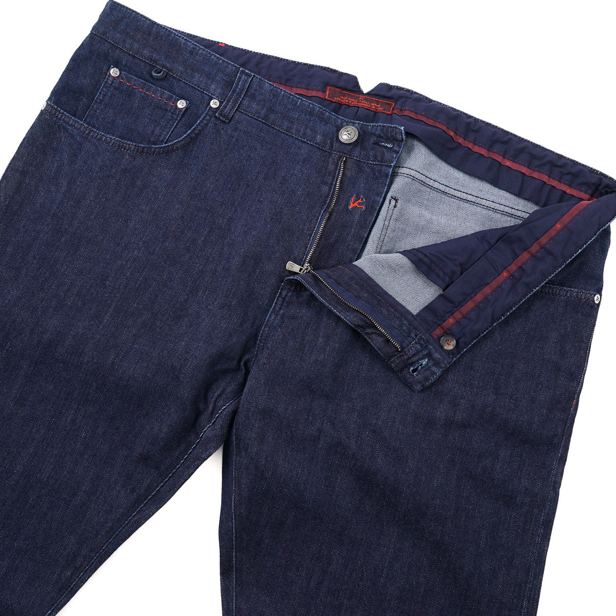 Isaia Straight-Fit Selvedge Denim Jeans - Top Shelf Apparel