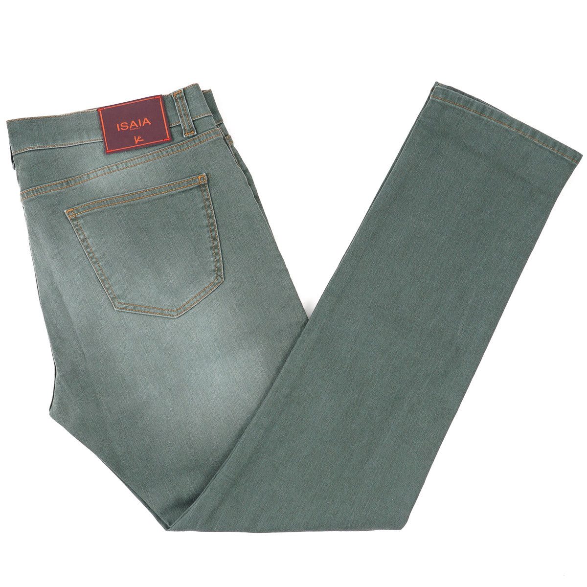 Isaia Slim-Fit Vintage Wash Denim Jeans - Top Shelf Apparel