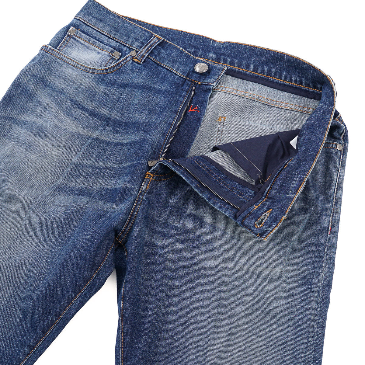 Isaia Regular-Fit Soft Denim Jeans - Top Shelf Apparel