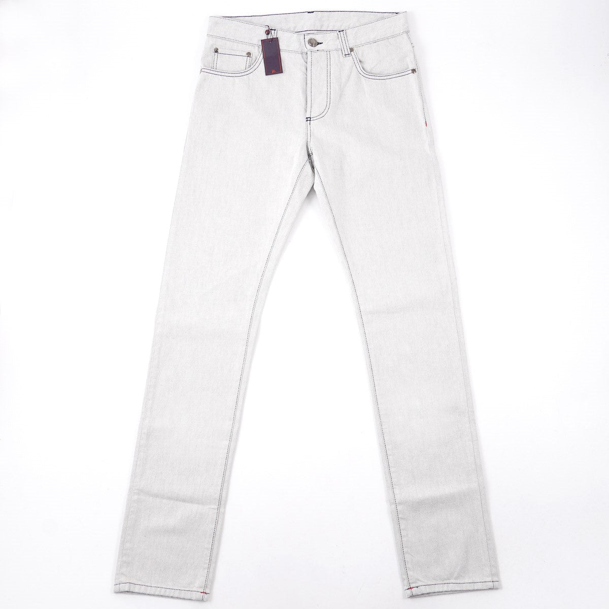 Isaia Slim-Fit Twill Denim Jeans - Top Shelf Apparel