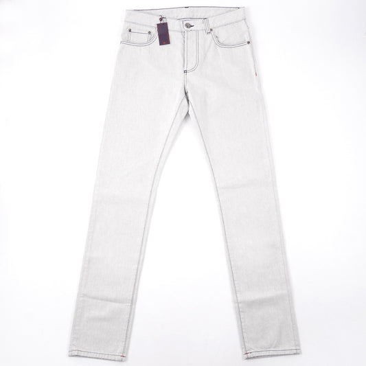 Isaia Slim-Fit Twill Denim Jeans - Top Shelf Apparel