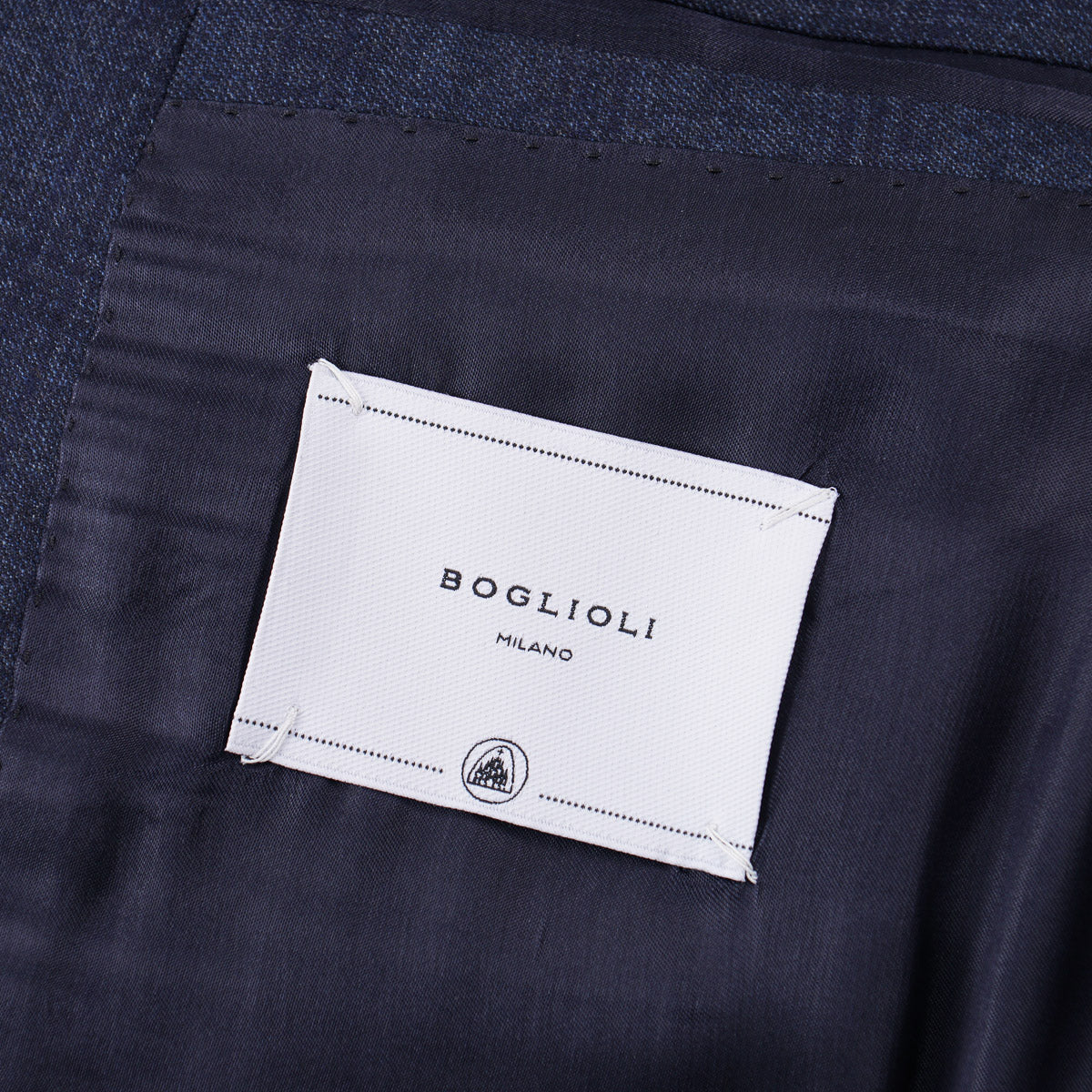 Boglioli Dark Blue Check Wool Suit - Top Shelf Apparel
