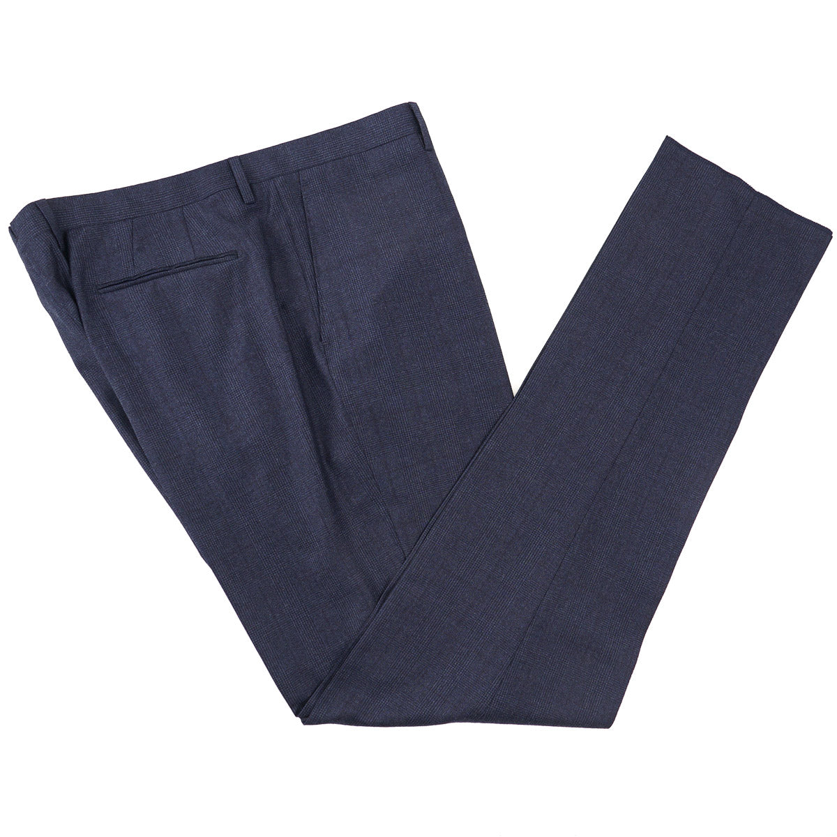 Boglioli Blue Glen Check Wool Suit - Top Shelf Apparel