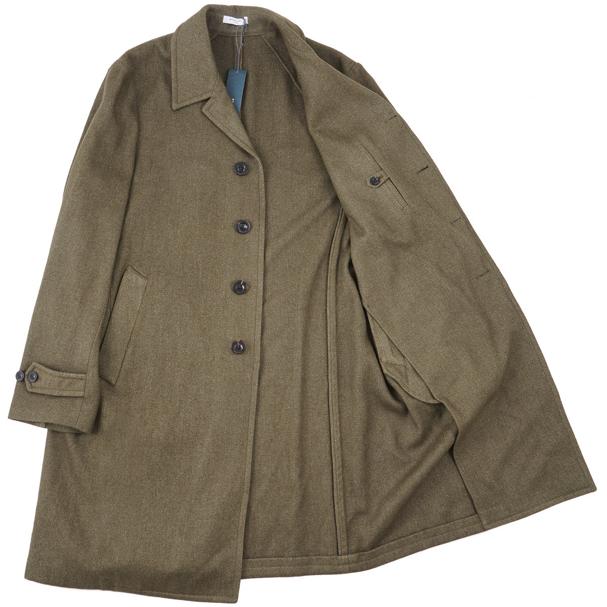 Boglioli Garment-Washed Wool Overcoat - Top Shelf Apparel