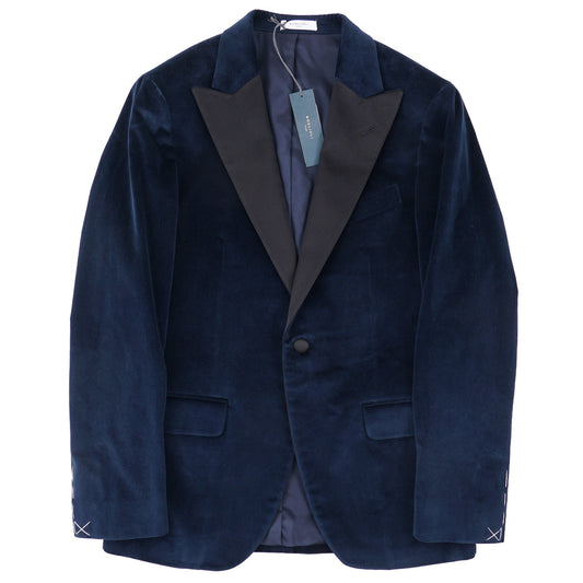 Boglioli Peak Lapel Velvet Dinner Jacket