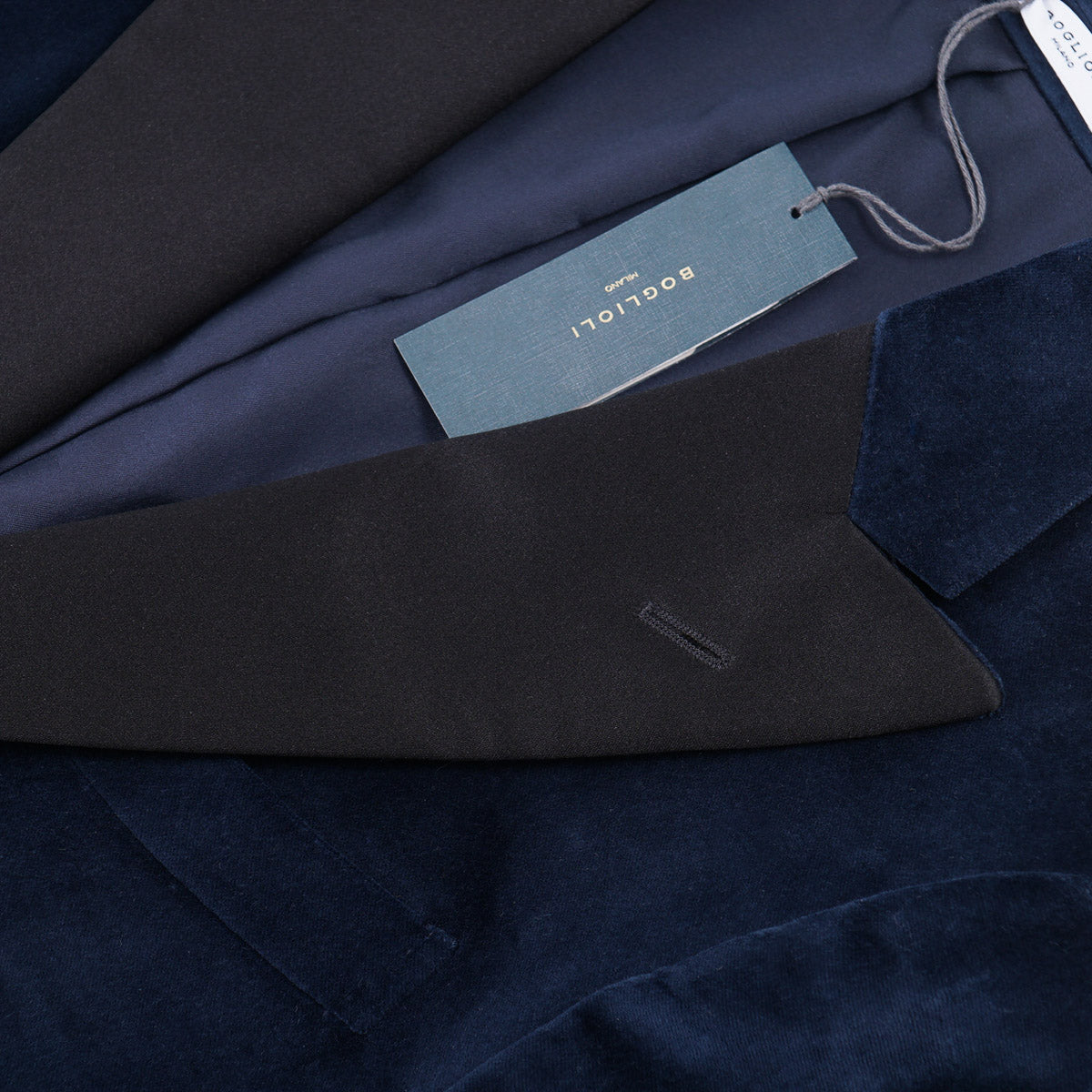 Boglioli Peak Lapel Velvet Dinner Jacket