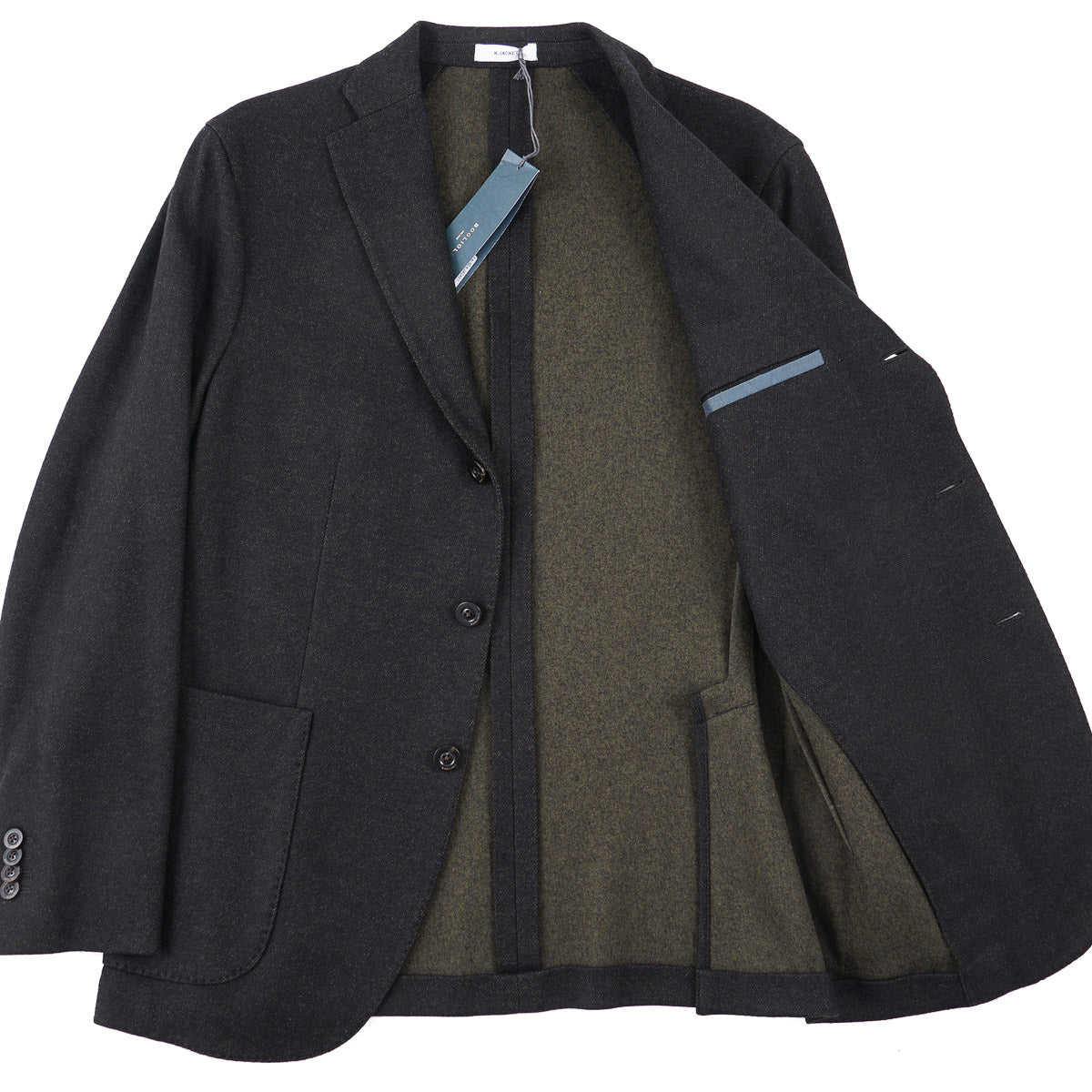 Boglioli Wool-Cotton-Cashmere 'K Jacket' - Top Shelf Apparel