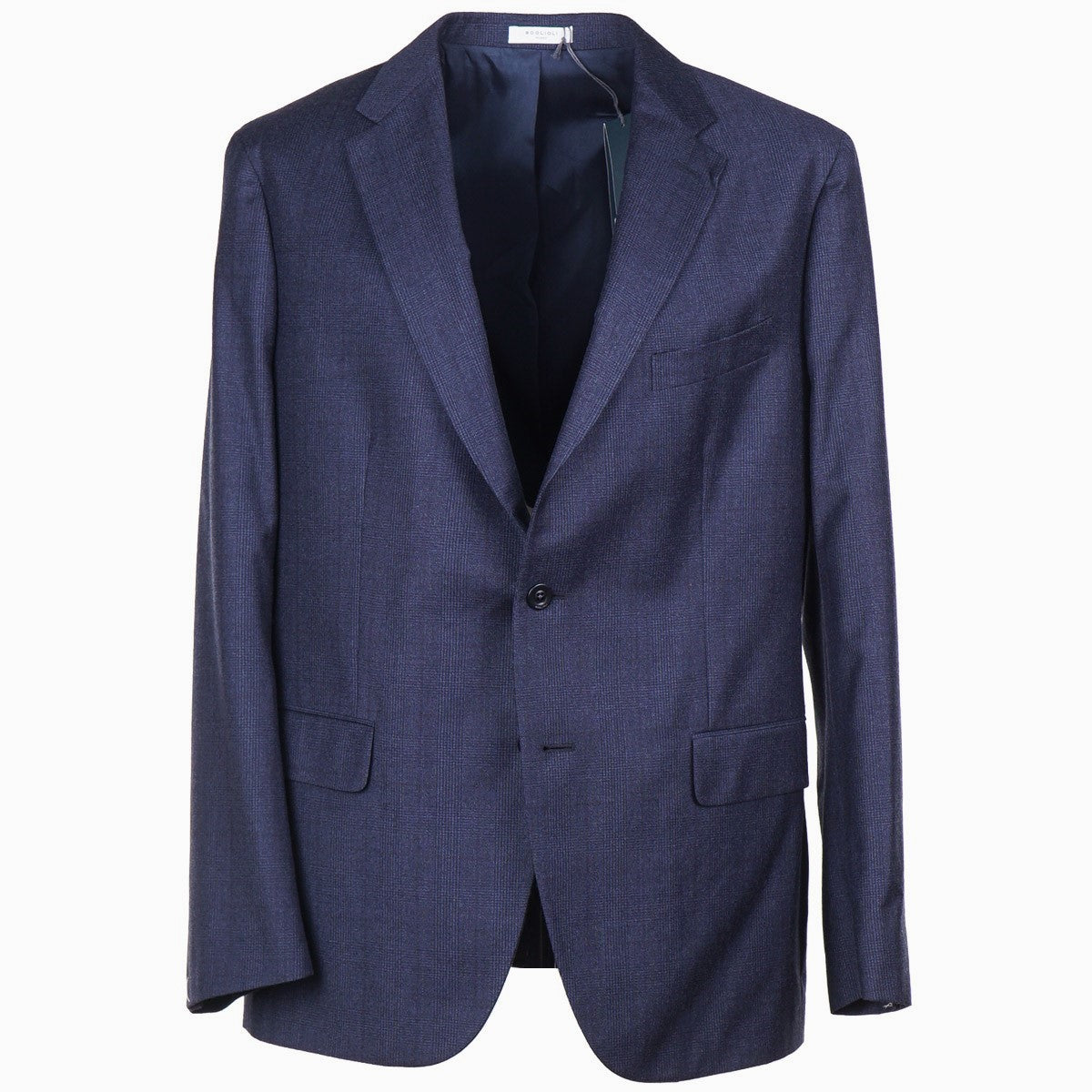 Boglioli Blue Glen Check Wool Suit - Top Shelf Apparel