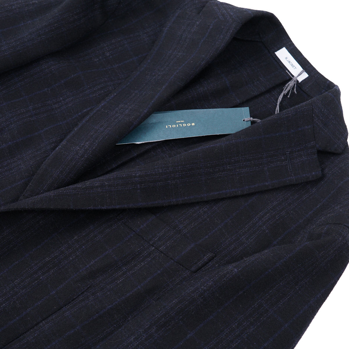 Boglioli Soft Flannel Wool K-Jacket - Top Shelf Apparel