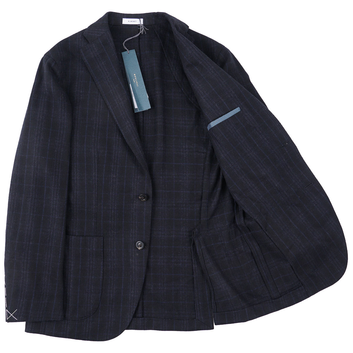 Boglioli Soft Flannel Wool K-Jacket - Top Shelf Apparel