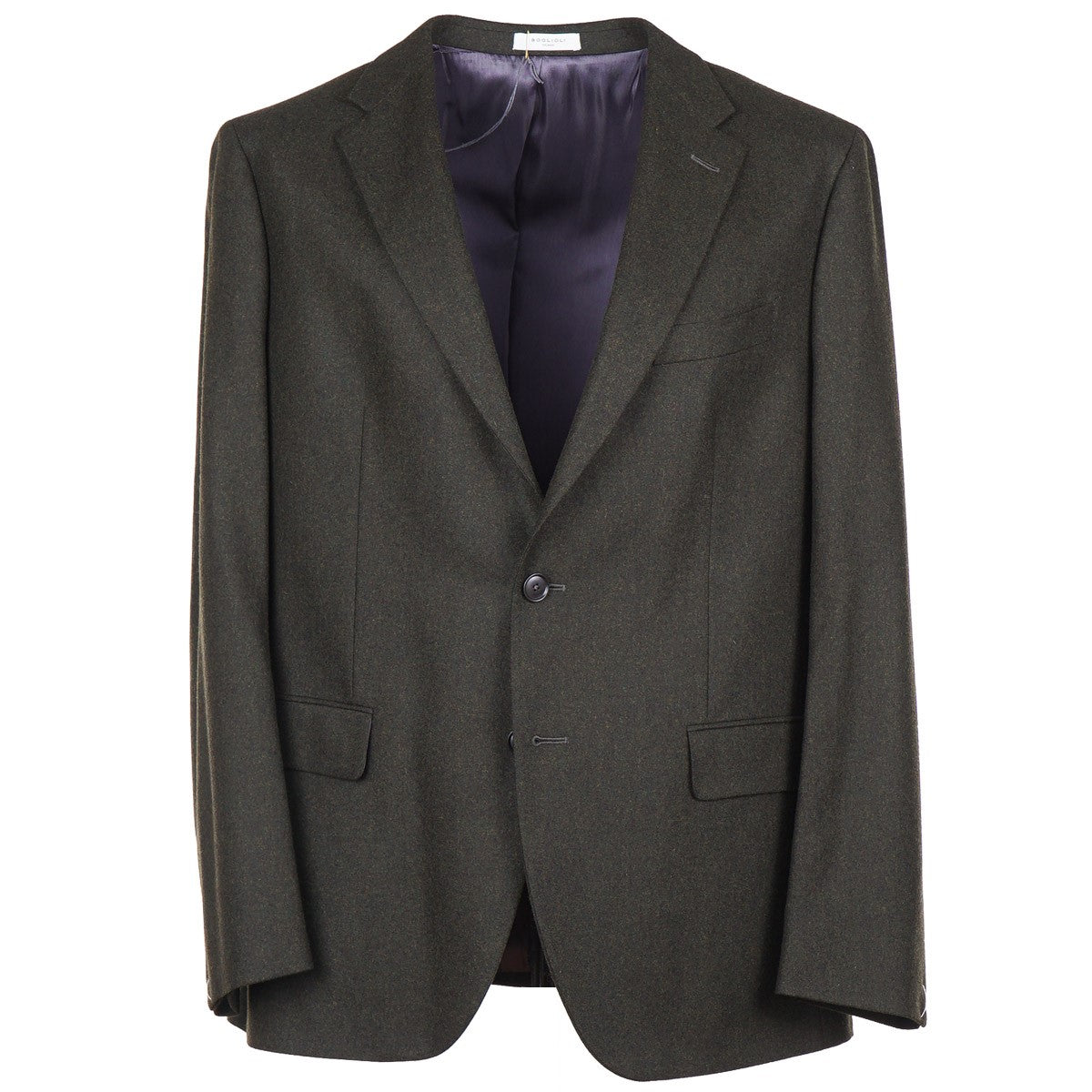Boglioli Slim-Fit Flannel Wool Suit - Top Shelf Apparel