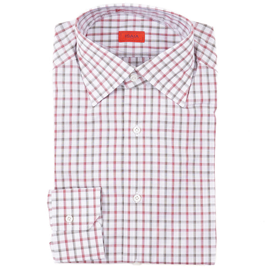 Isaia Tailored-Fit 'Mix' Cotton Shirt