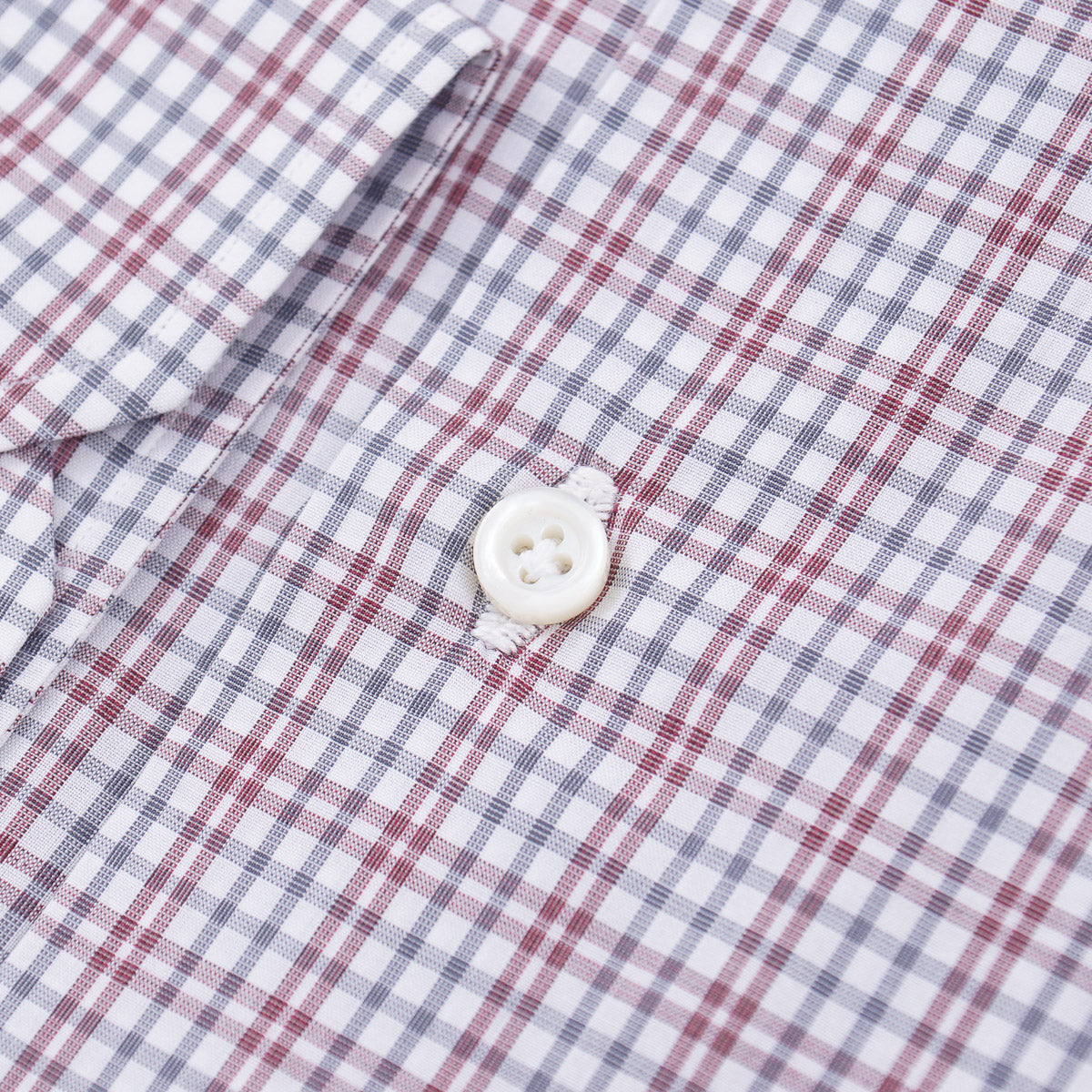 Isaia Tailored-Fit 'Mix' Cotton Shirt