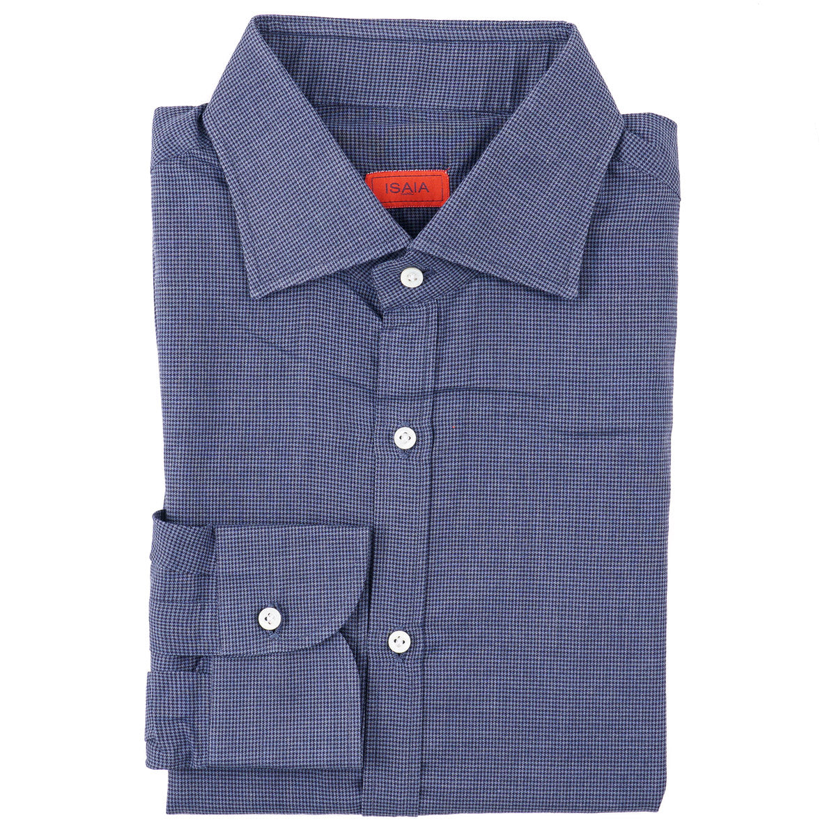 Isaia Tailored-Fit Cotton Dress Shirt