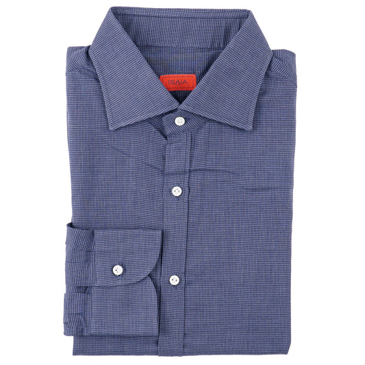 Isaia Tailored-Fit Cotton Dress Shirt
