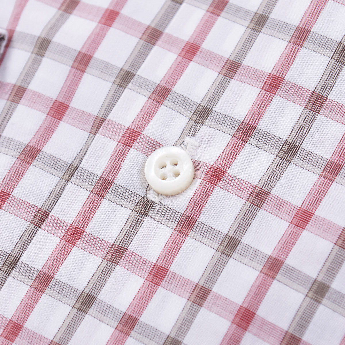 Isaia Tailored-Fit 'Mix' Cotton Shirt