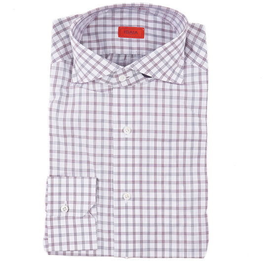 Isaia Tailored-Fit 'Mix' Cotton Shirt