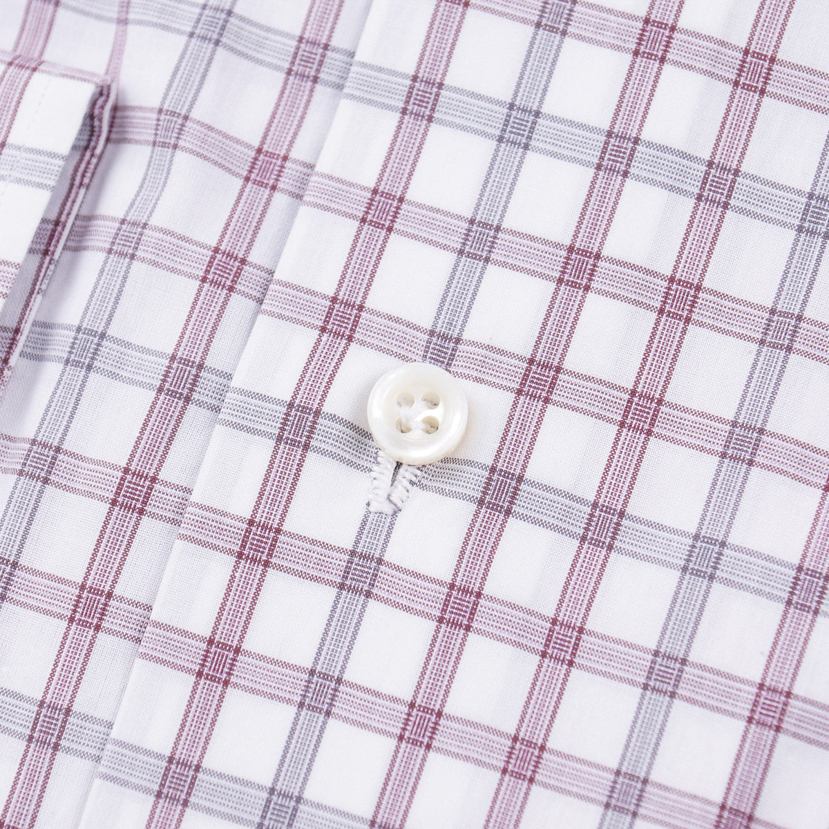 Isaia Tailored-Fit 'Mix' Cotton Shirt