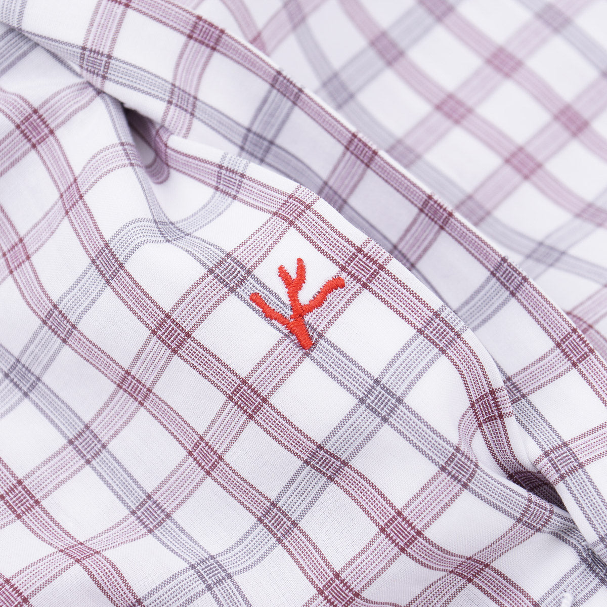 Isaia Tailored-Fit 'Mix' Cotton Shirt