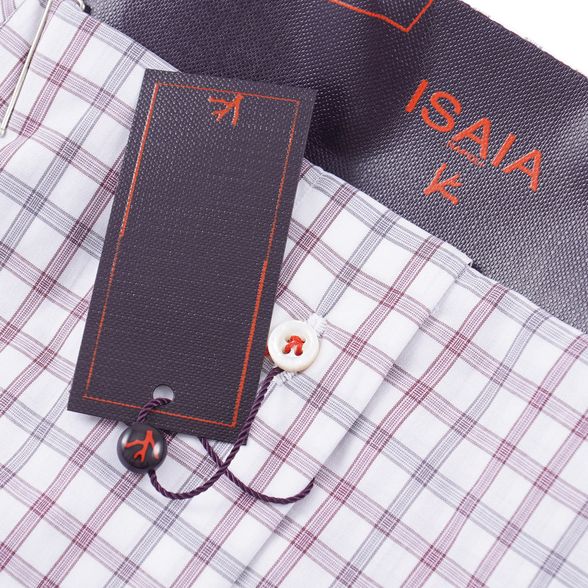 Isaia Tailored-Fit 'Mix' Cotton Shirt