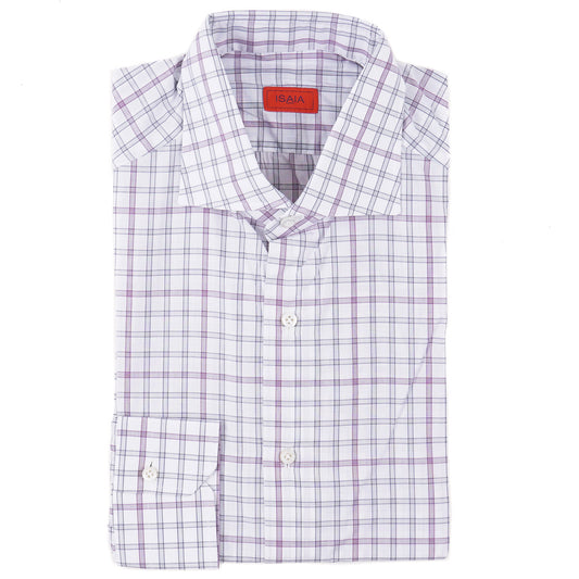 Isaia Tailored-Fit 'Mix' Cotton Shirt