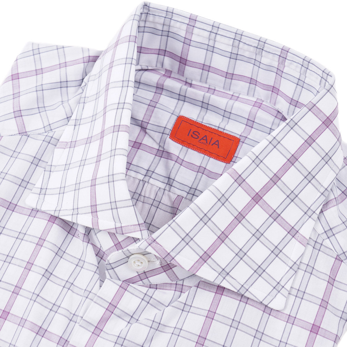 Isaia Tailored-Fit 'Mix' Cotton Shirt