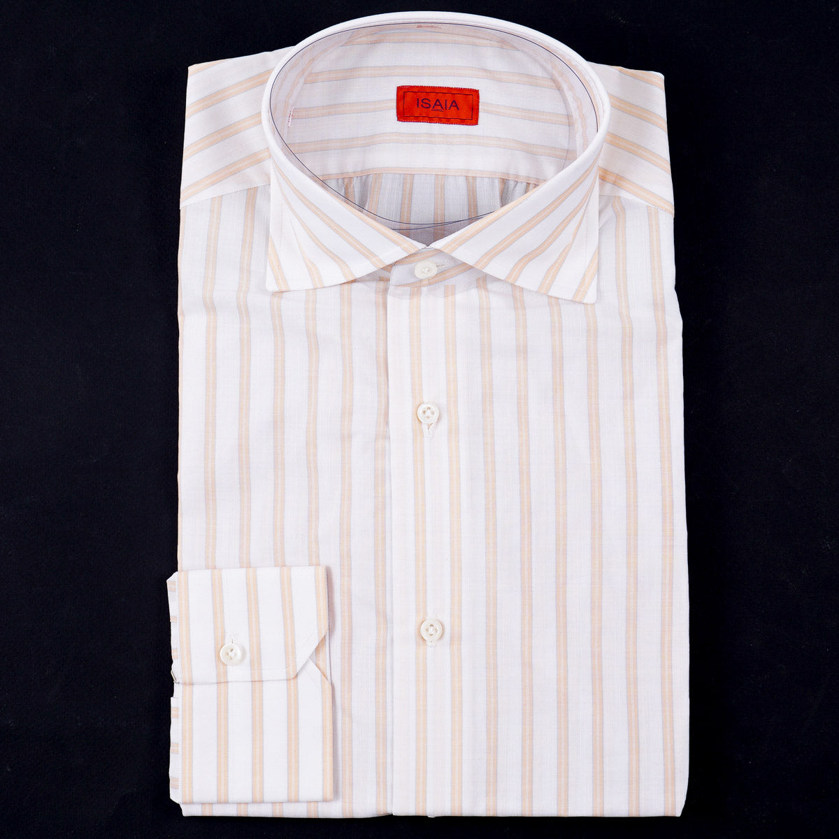 Isaia Tailored-Fit 'Mix' Cotton Shirt