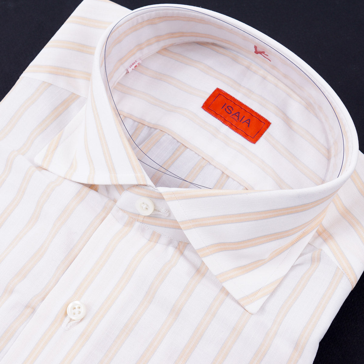 Isaia Tailored-Fit 'Mix' Cotton Shirt