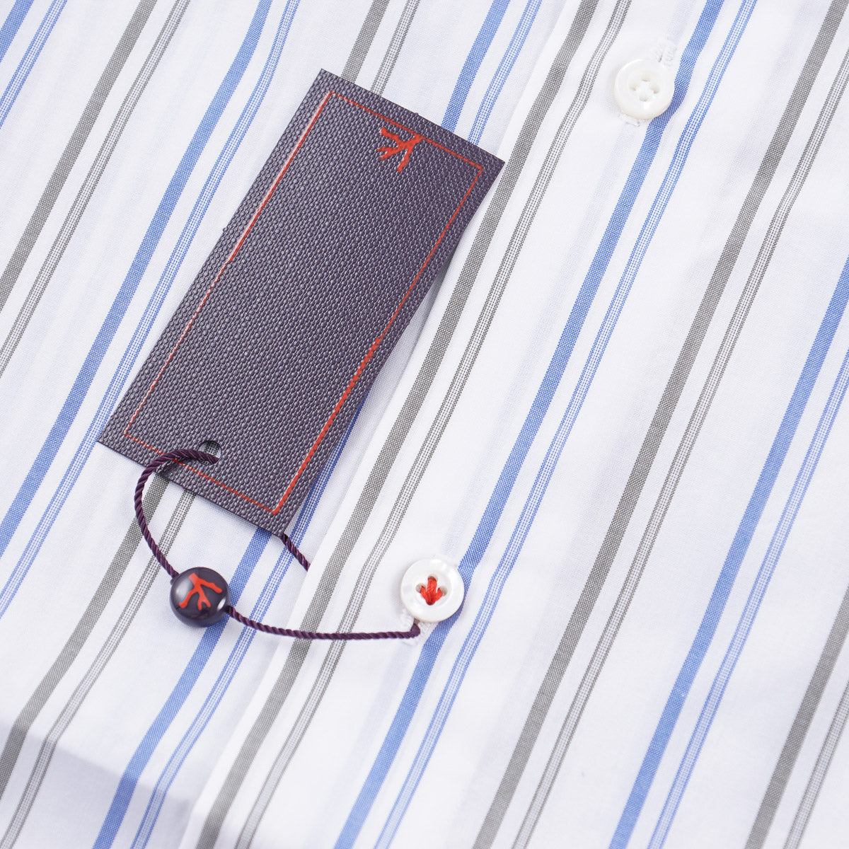 Isaia Tailored-Fit 'Mix' Cotton Shirt