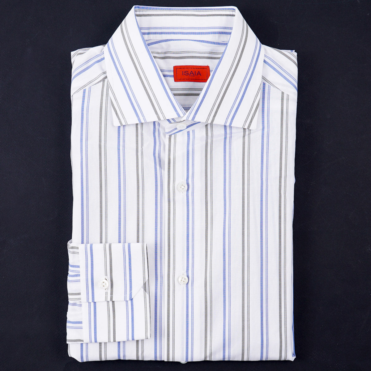 Isaia Tailored-Fit 'Mix' Cotton Shirt