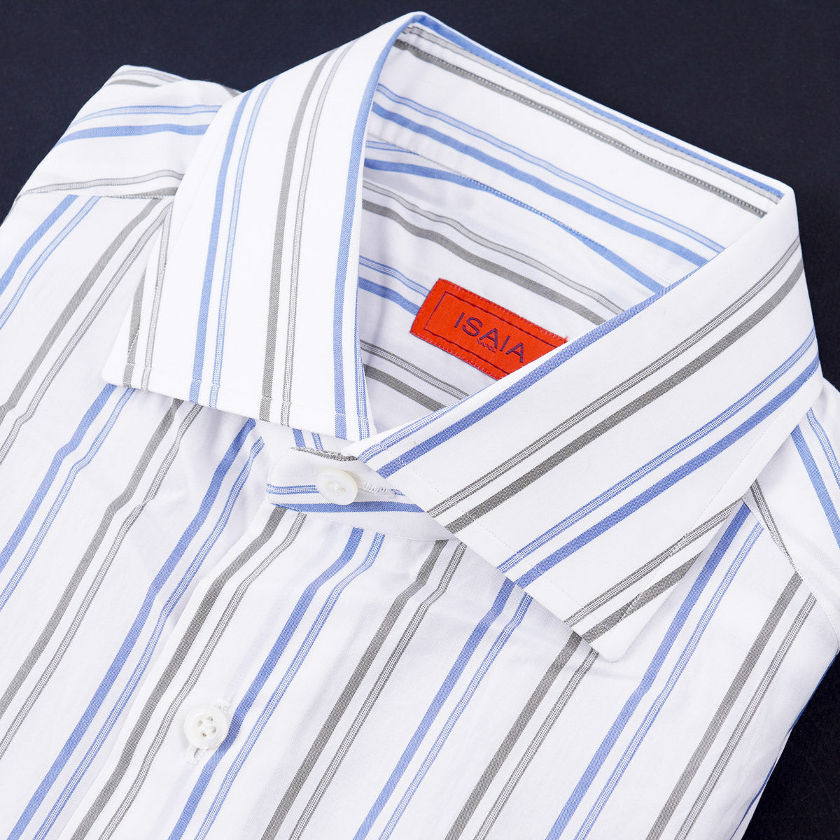 Isaia Tailored-Fit 'Mix' Cotton Shirt