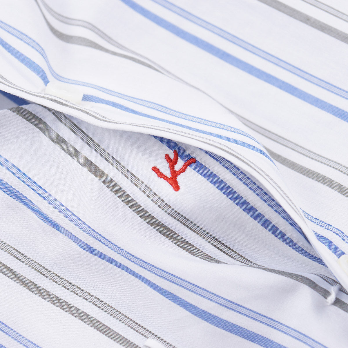 Isaia Tailored-Fit 'Mix' Cotton Shirt