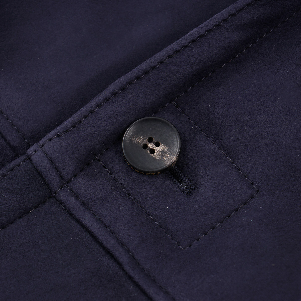 Hettabretz Plush Shearling Leather Overcoat