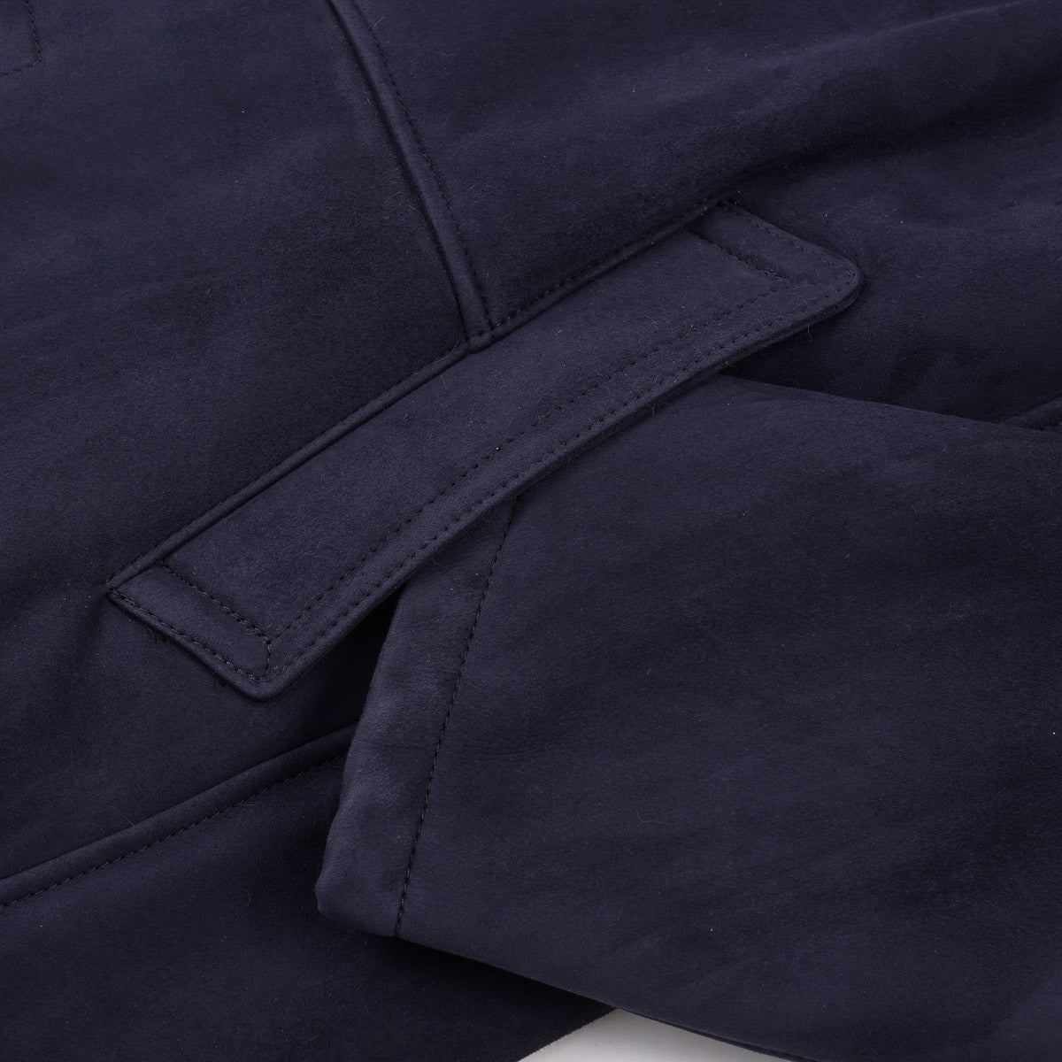 Hettabretz Plush Shearling Leather Overcoat