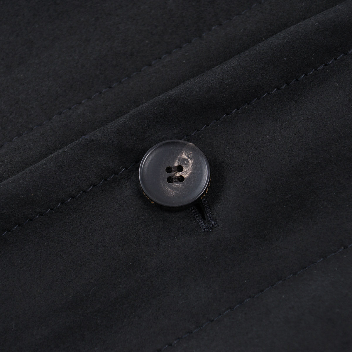 Hettabretz Plush Shearling Leather Overcoat