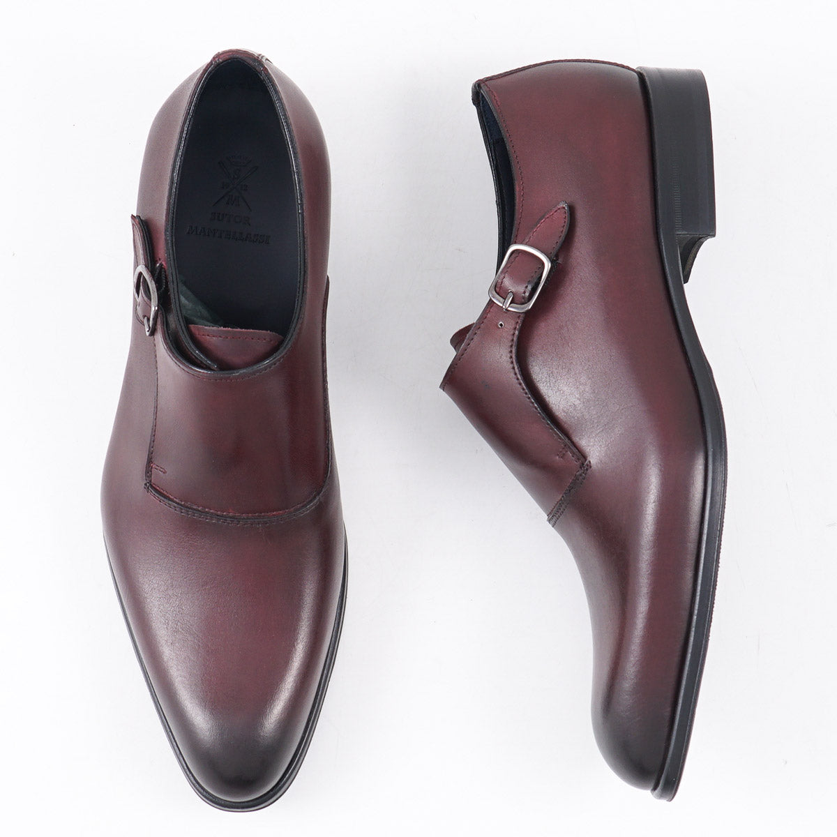 Sutor Mantellassi Calf Leather Monk Strap