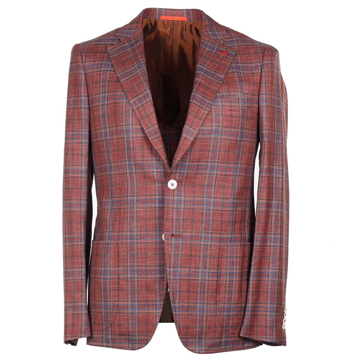 Isaia Slim Wool-Silk-Linen Sport Coat - Top Shelf Apparel