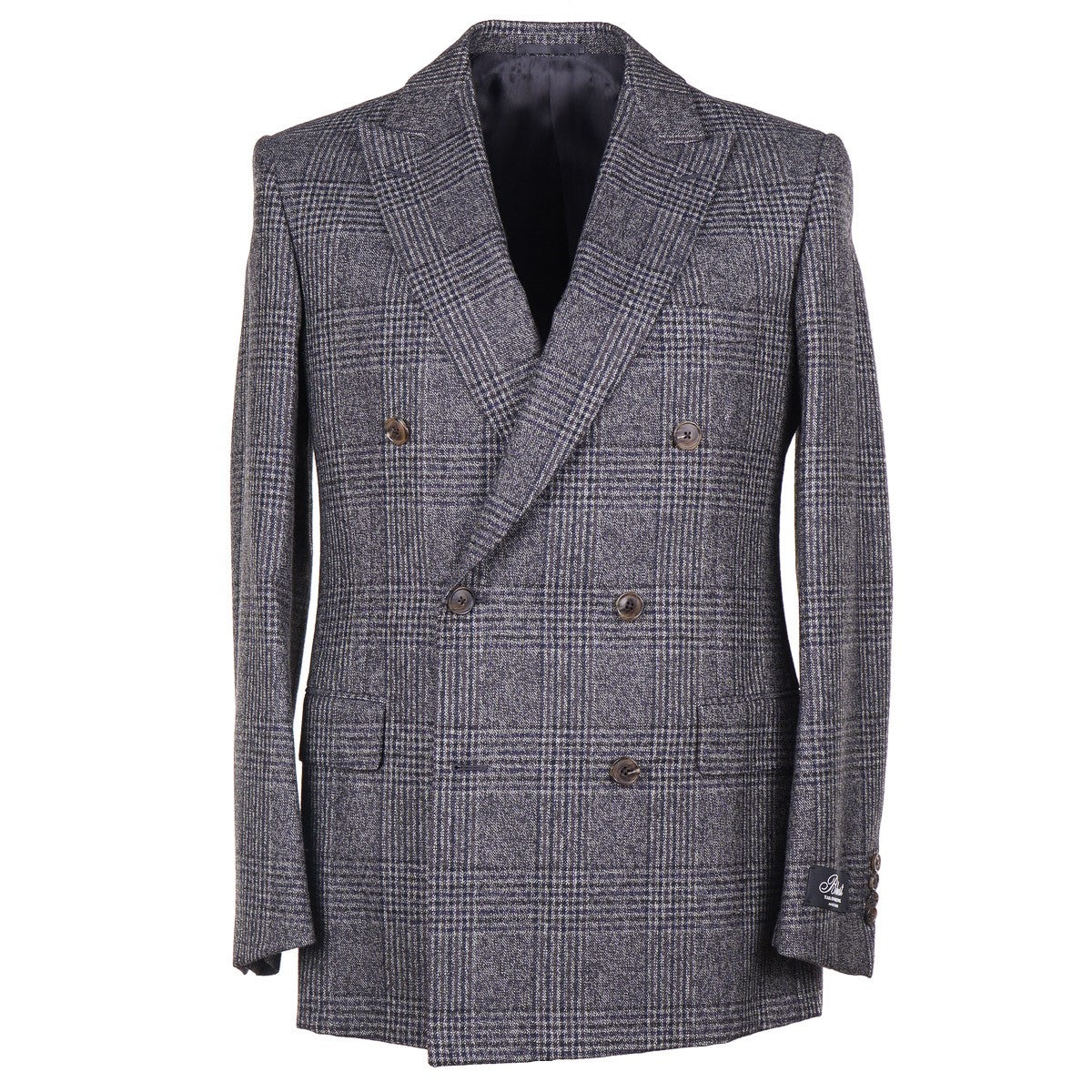 Belvest Double-Breasted Wool Suit