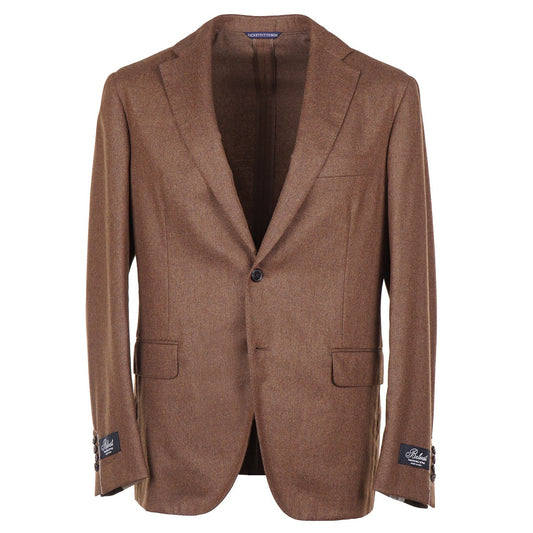 Belvest Soft-Constructed Flannel Suit