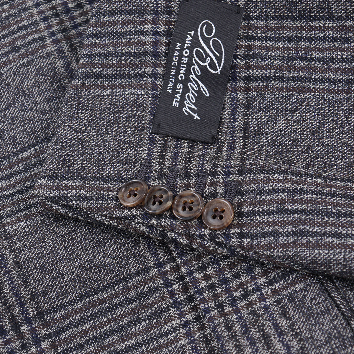 Belvest Double-Breasted Wool Suit