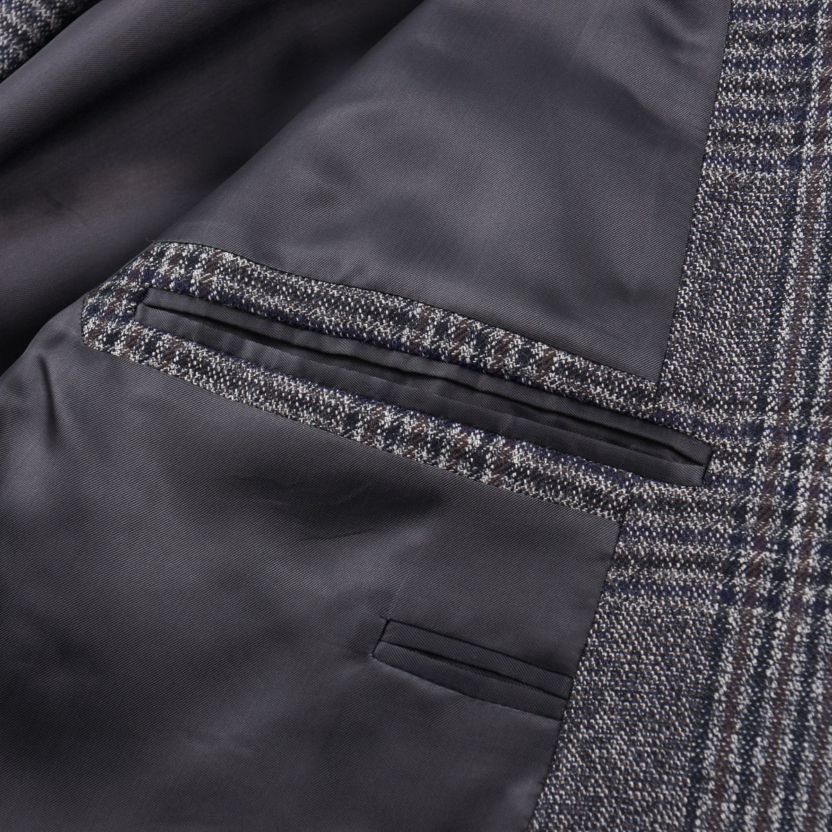 Belvest Double-Breasted Wool Suit