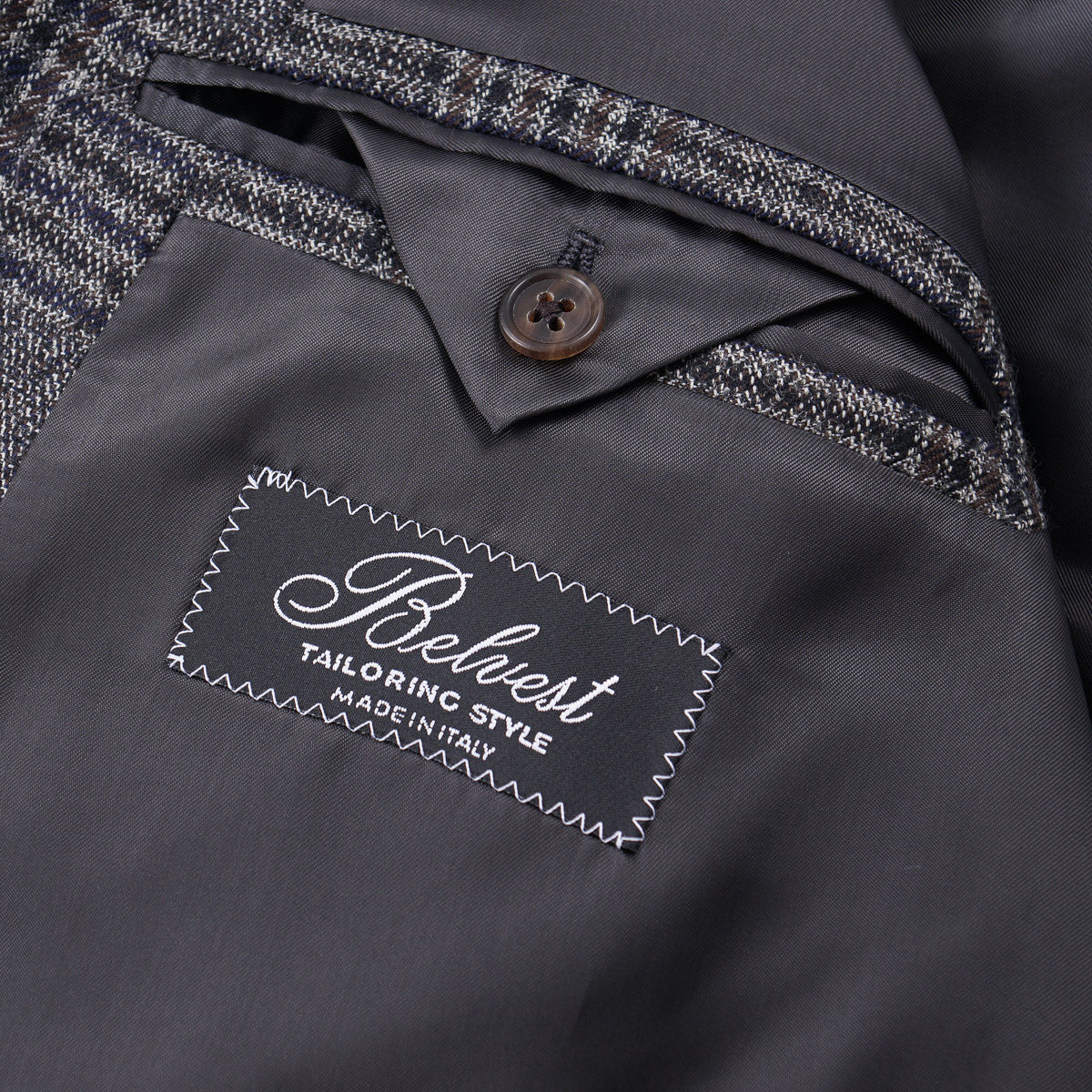Belvest Double-Breasted Wool Suit