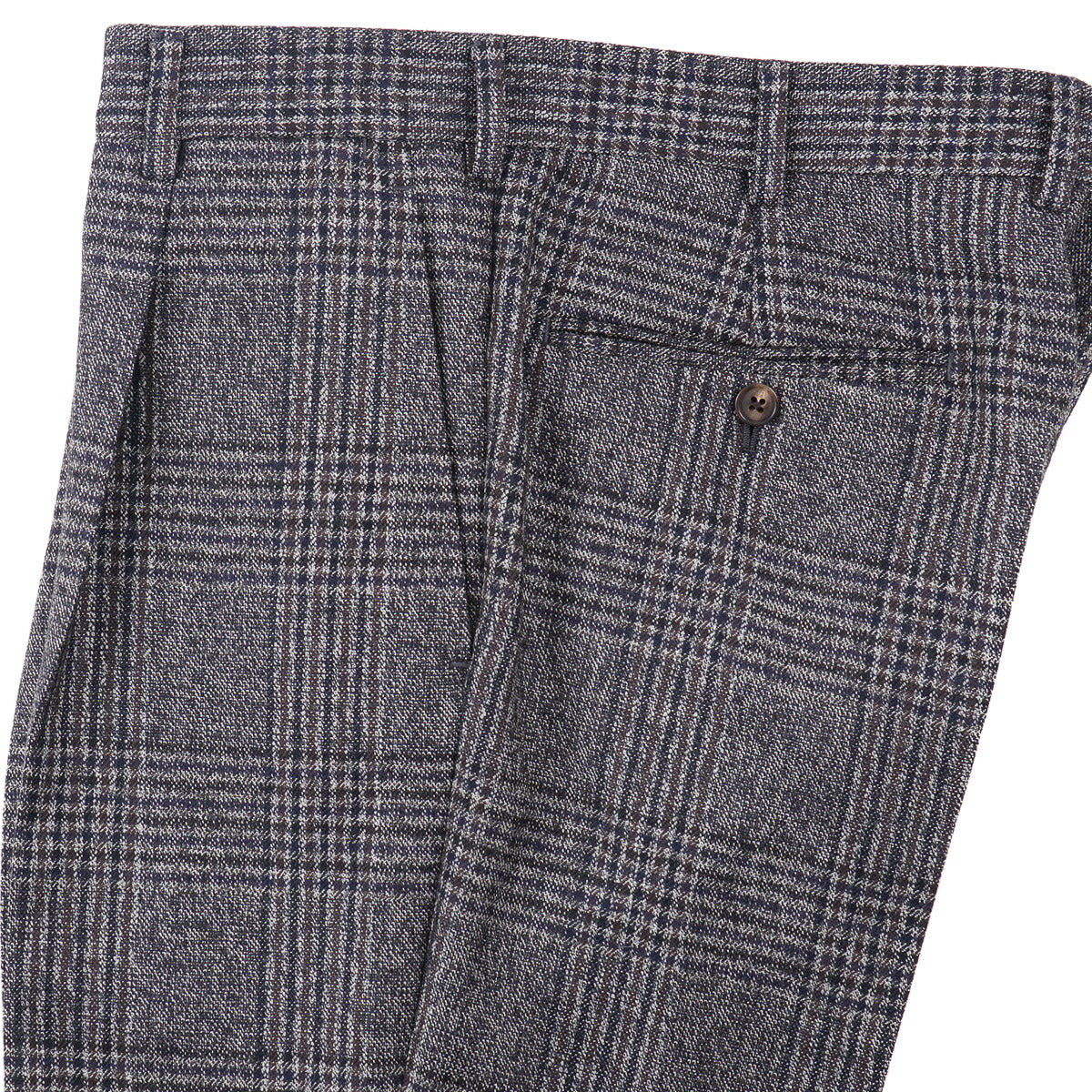 Belvest Double-Breasted Wool Suit