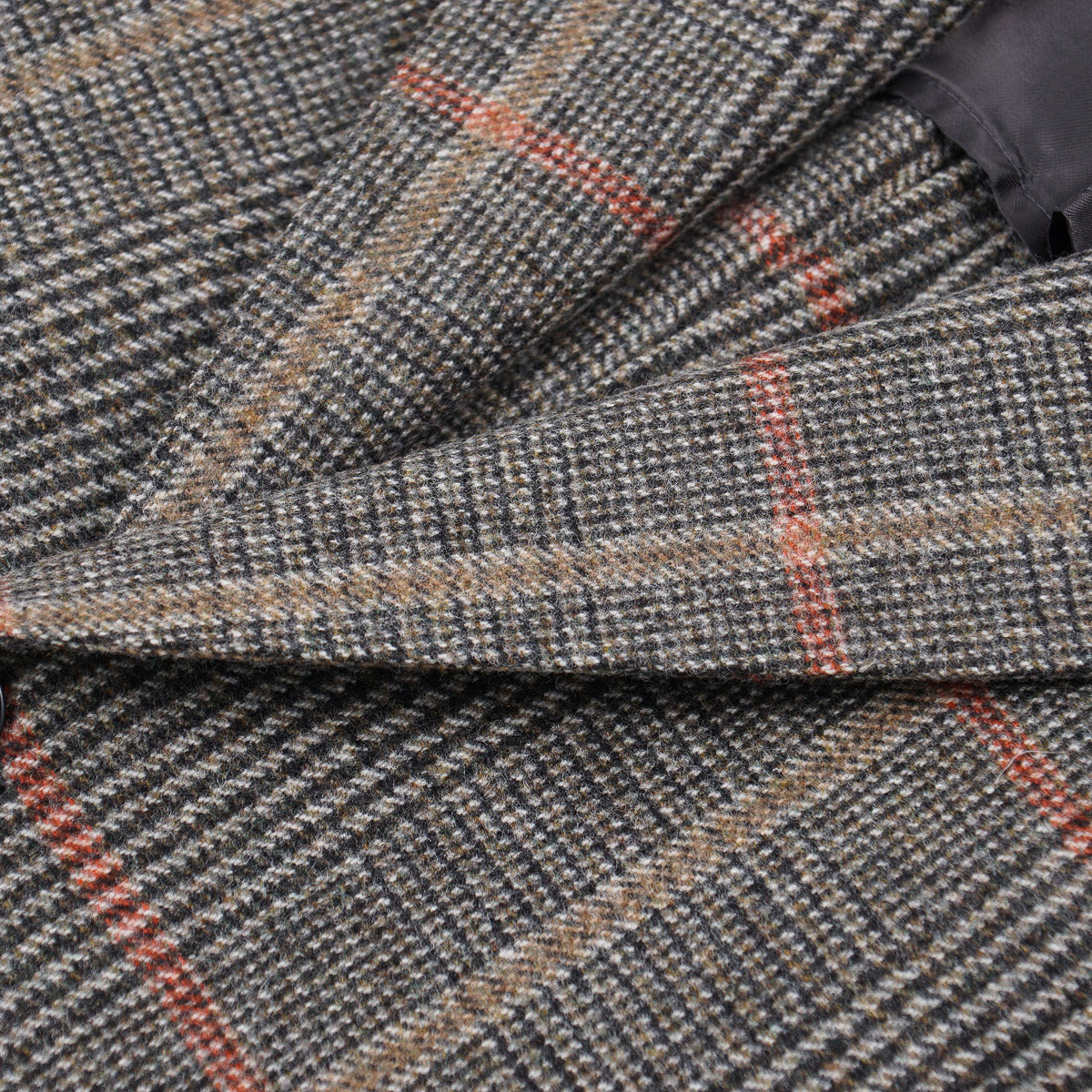 Belvest Brushed Flannel Wool Suit